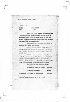 Acórdão nº 00122 de 1939