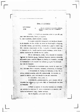 Acórdão nº 00600 de 1945