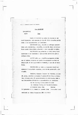 Acórdão nº 01267 de 1937