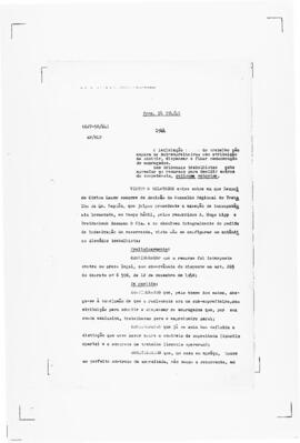 Acórdão nº 00058 de 1943