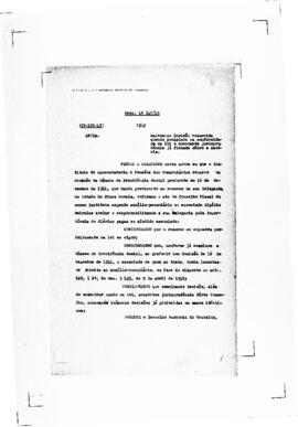 Acórdão nº 00193 de 1943