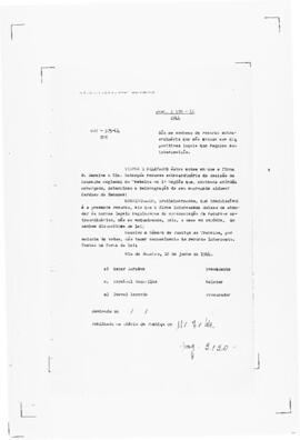 Acórdão nº 00375 de 1944