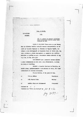 Acórdão nº 00177 de 1944