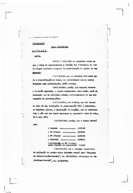 Acórdão nº 01743 de 1939