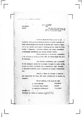 Acórdão nº 00583 de 1945