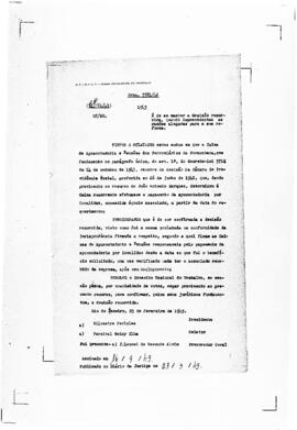 Acórdão nº 00061 de 1942