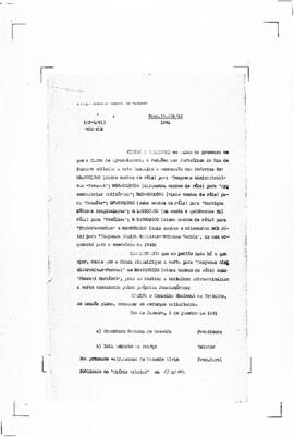 Acórdão nº 00006 de 1940