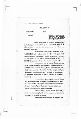 Acórdão nº 01578 de 1940