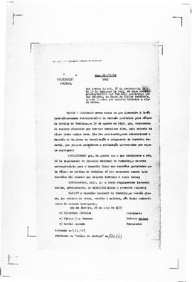 Acórdão nº 00130 de 1942