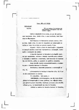 Acórdão nº 00345 de 1945