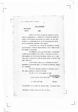 Acórdão nº 01004 de 1940