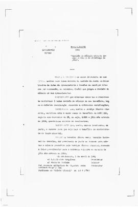 Acórdão nº 00149 de 1940