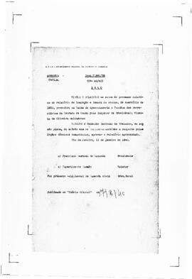 Acórdão nº 00020 de 1938