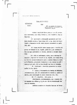 Acórdão nº 00261 de 1945