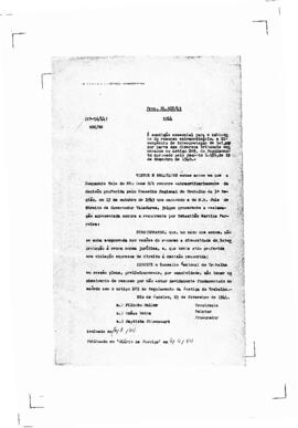 Acórdão nº 00056 de 1943