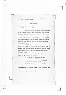 Acórdão nº 01122 de 1938