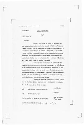 Acórdão nº 00299 de 1939