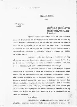 Acórdão nº 00384 de 1944