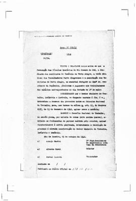 Acórdão nº 00159 de 1941