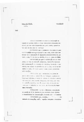 Acórdão nº 00181 de 1938