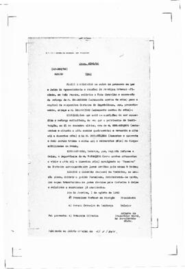 Acórdão nº 00923 de 1940