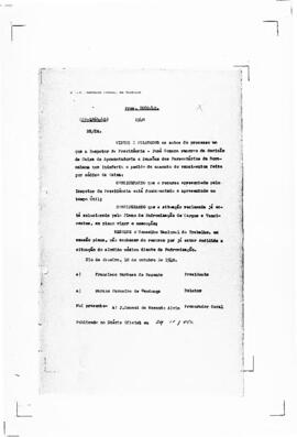 Acórdão nº 01263 de 1940