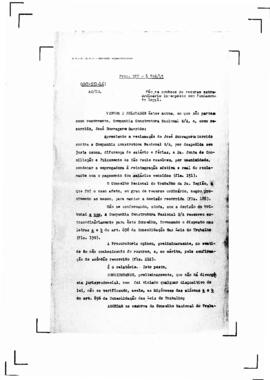 Acórdão nº 00331 de 1945