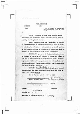 Acórdão nº 00008 de 1945