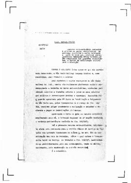 Acórdão nº 00175 de 1945