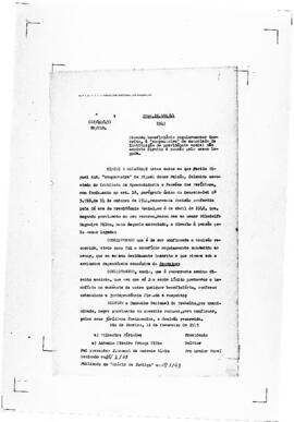 Acórdão nº 00049 de 1941