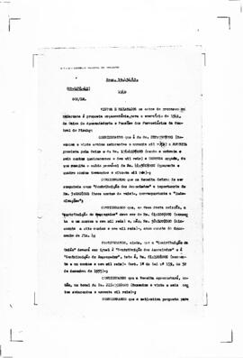 Acórdão nº 01634 de 1940