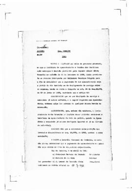 Acórdão nº 00435 de 1937