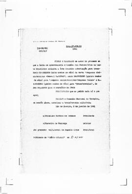 Acórdão nº 00018 de 1940