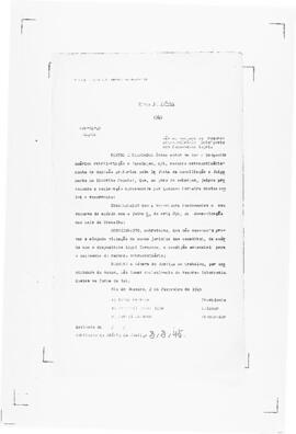 Acórdão nº 00084 de 1944