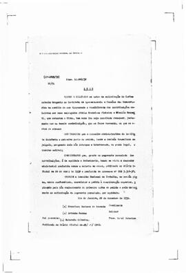 Acórdão nº 01809 de 1938