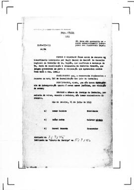 Acórdão nº 00637 de 1945