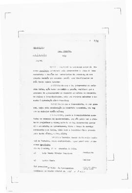 Acórdão nº 00174 de 1939