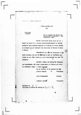 Acórdão nº 00027 de 1945