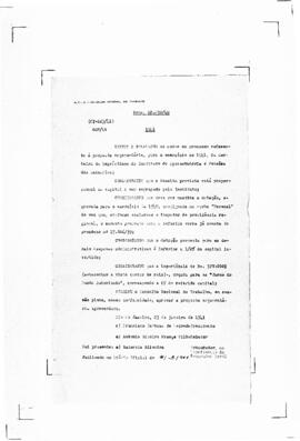 Acórdão nº 00123 de 1940