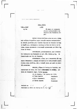 Acórdão nº 00007 de 1945