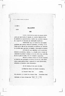 Acórdão nº 00396 de 1937