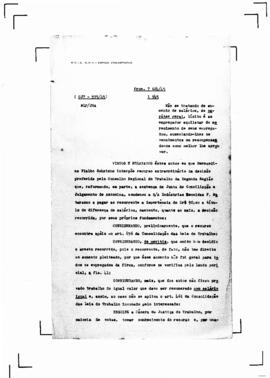 Acórdão nº 00935 de 1945