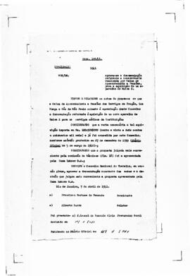 Acórdão nº 00442 de 1941