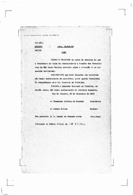 Acórdão nº 00271 de 1939