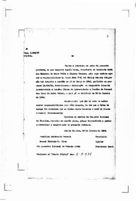 Acórdão nº 01406 de 1937