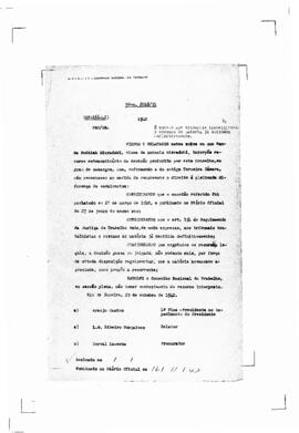 Acórdão nº 00166 de 1935