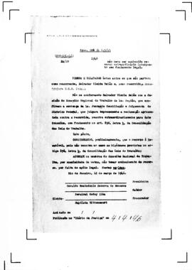 Acórdão nº 00134 de 1945