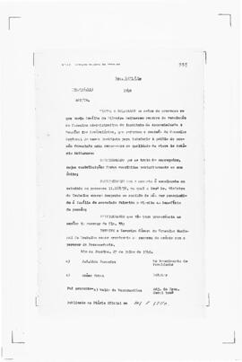 Acórdão nº 00516 de 1940