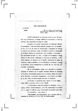 Acórdão nº 00665 de 1945