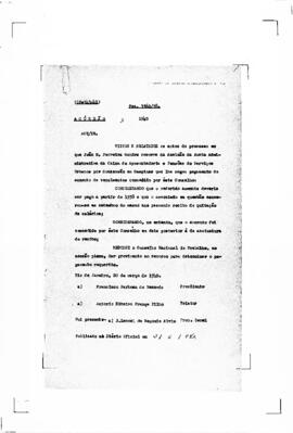 Acórdão nº 00343 de 1938